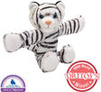 Huggers White Tiger Stuffed Animal - 8"