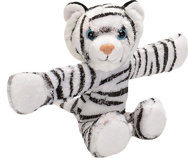Huggers White Tiger Stuffed Animal - 8"