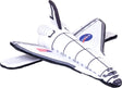 Huggers Space Shuttle Stuffed Animal - 8"