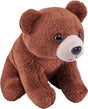 Pocketkins Eco Brown Bear Stuffed Animal - 5"